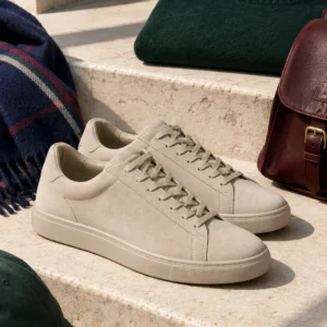 Stone Low-Top Shoes, stone: stone-toned minimal low-top shoes with plain upper and flat sole, no logo